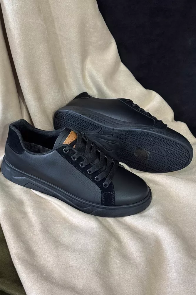 Купити Кеди чоловічі, колір чорний, 248RR129-1R - Фото №2