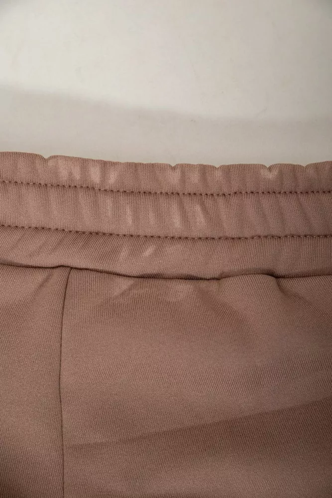 Купити Спортивний костюм жіночий на флісі  -уцінка, колір темно-бежевий, 257R85-U-7 - Фото №7