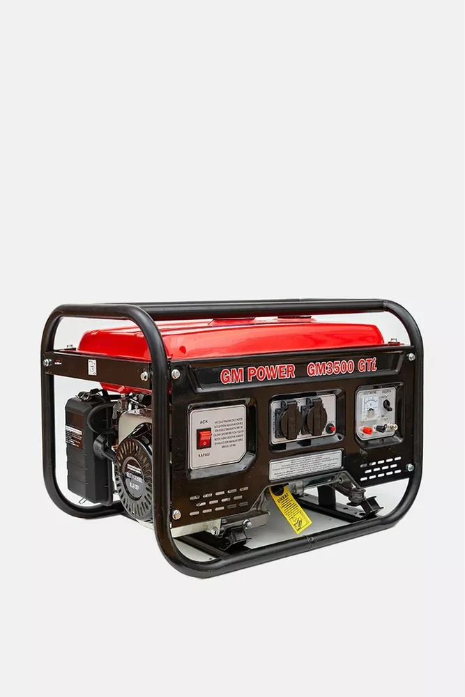 Купити Генератор бензиновий GM Power  2,5 кВт, колір помаранчево-чорний, GM3500 GTi - Фото №1