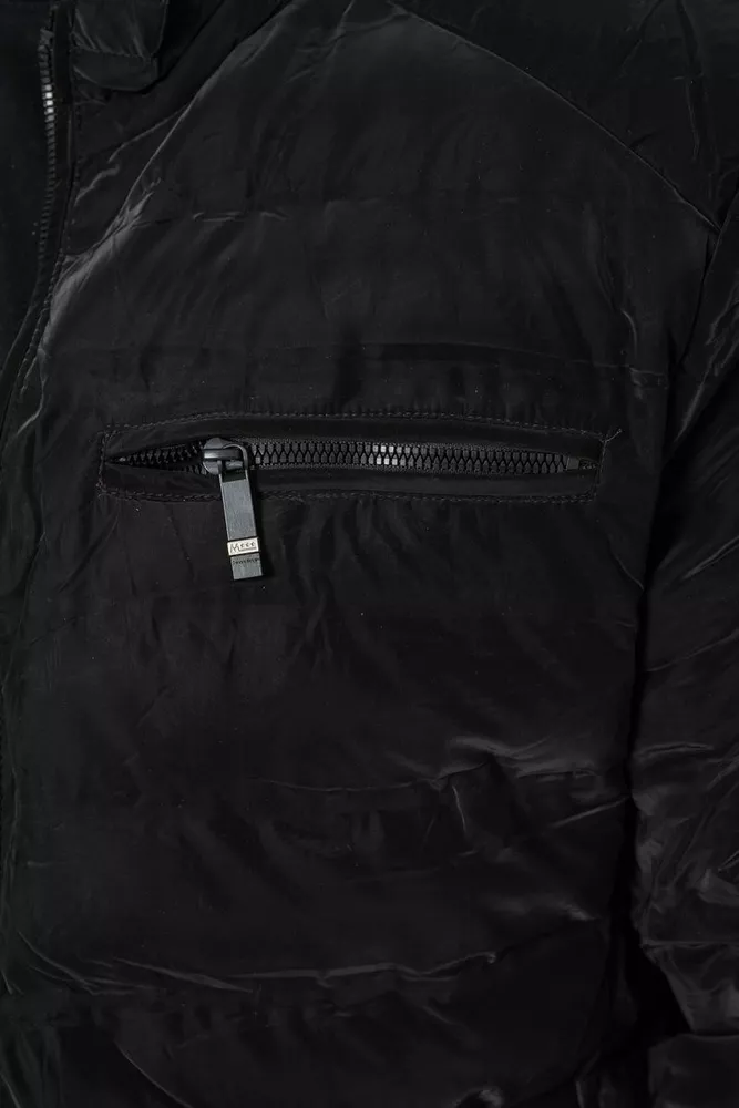 Купить Куртка мужская демисезонная 214R822К -уценка, цвет Черный оптом - Фото №7
