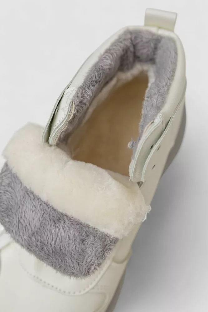 Купити Кросівки жіночі зимові на хутрі  -уцінка, колір біло-сірий, 248RAM01-U-4 - Фото №6