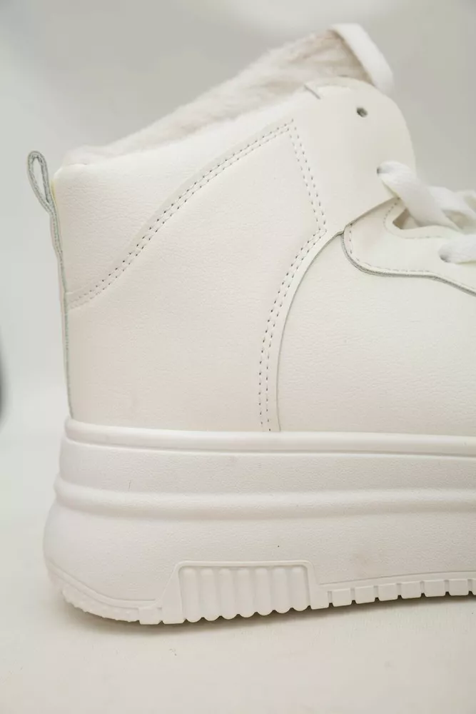 Купить Кроссовки женские зимние на меху  -уценка, цвет белый, 248RAM01-U-2 - Фото №9