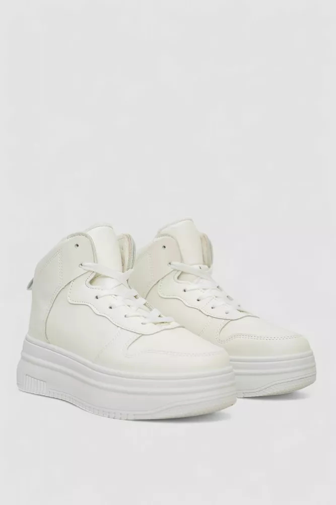 Купити Кросівки жіночі зимові на хутрі  -уцінка, колір білий, 248RAM01-U-5 оптом - Фото №3