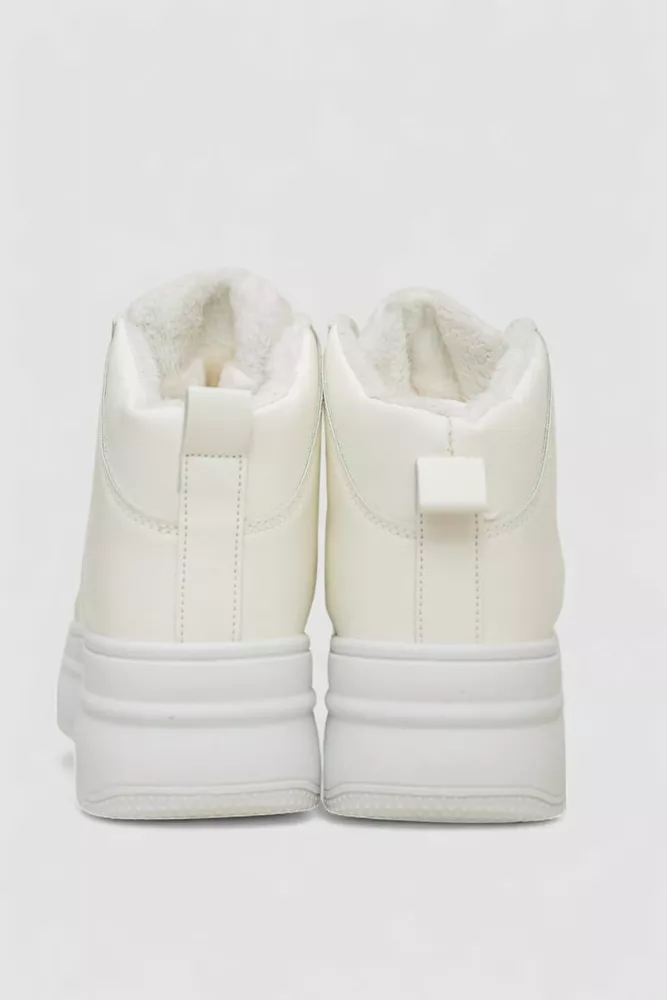 Купити Кросівки жіночі зимові на хутрі  -уцінка, колір білий, 248RAM01-U-5 оптом - Фото №4