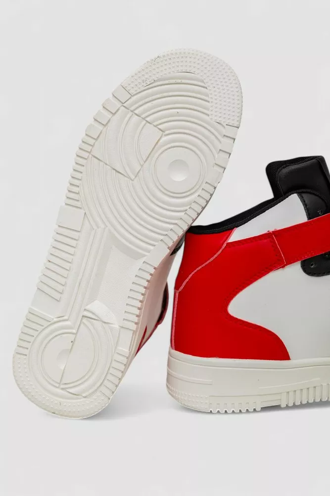 Купити Кросівки чоловічі зимові на хутрі  -уцінка, колір біло-чорний, 248RCX620-U-3 оптом - Фото №7