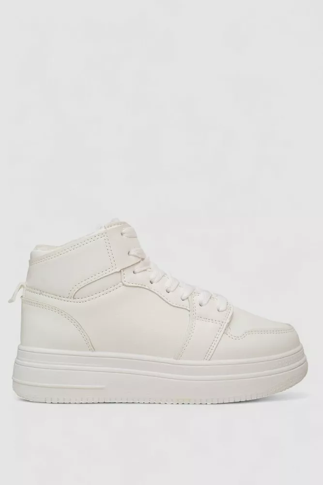 Купити Кросівки жіночі зимові, колір білий, 248RBB07 - Фото №1