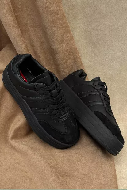 Кроссовки женские демисезонные, цвет черный, 248RCX1580