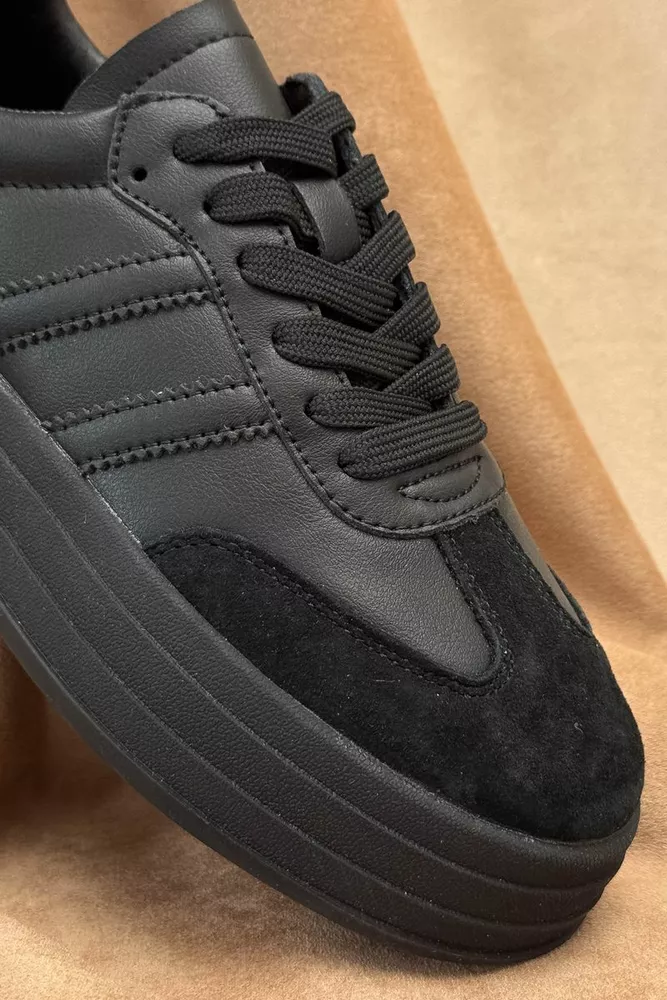 Купить Кроссовки женские демисезонные, цвет черный, 248RCX1580 - Фото №2