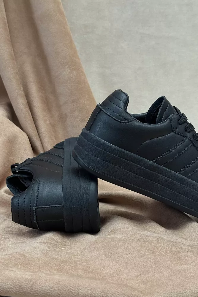 Купить Кроссовки женские демисезонные, цвет черный, 248RCX1580 - Фото №4