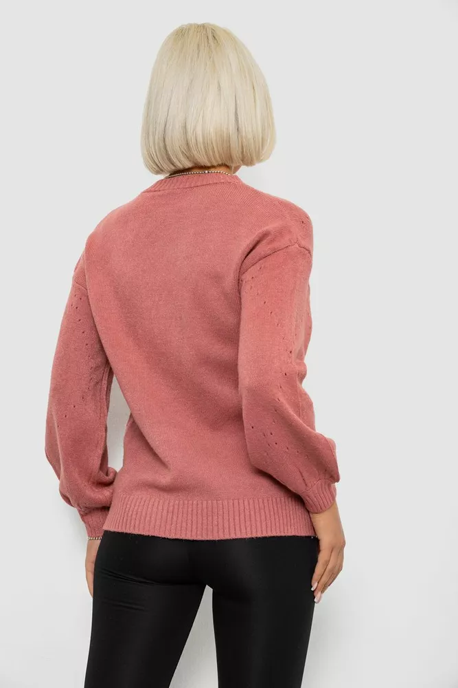 Купить Свитер женский, цвет пудровый, 244R2026-8 - Фото №4