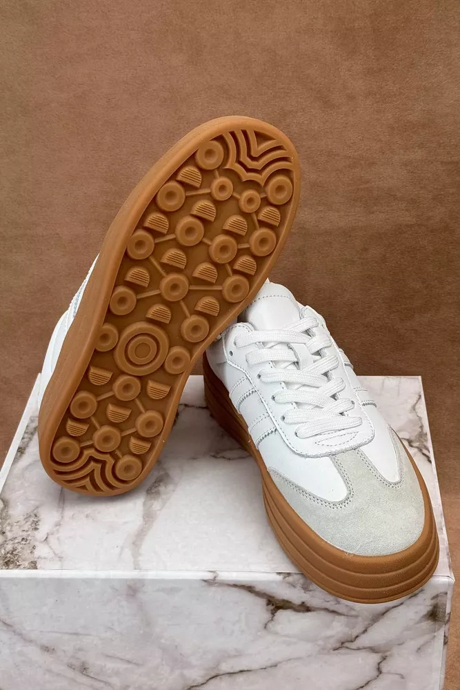 Купить Кроссовки женские демисезонные, цвет белый, 248RCX1580 - Фото №5