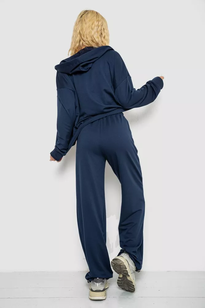 Купити Спортивний костюм жіночий, колір темно-синій, 241R2001-10 - Фото №4