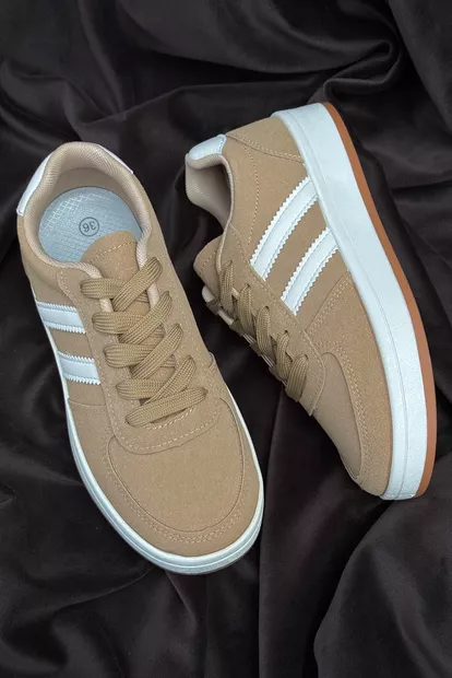 Кроссовки женские, цвет бежевый, 248RJH50-6