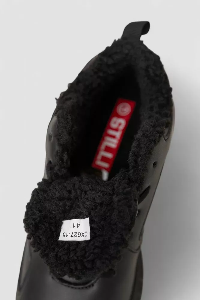 Купити Кросівки чоловічі зимові на хутрі  -уцінка, колір чорно-червоний, 248RCX627-U - Фото №6