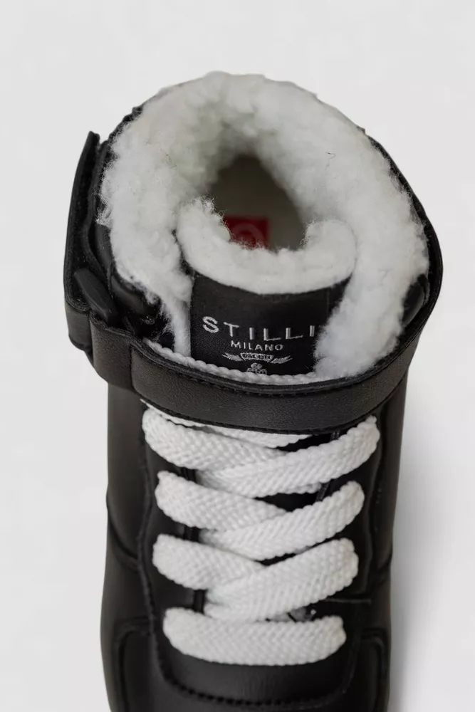 Купити Кросівки жіночі зимові на хутрі  -уцінка, колір чорно-білий, 248RCX686-U-2 - Фото №6