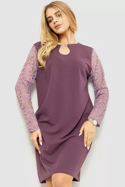 Платье нарядное, цвет сливовый, 186R42