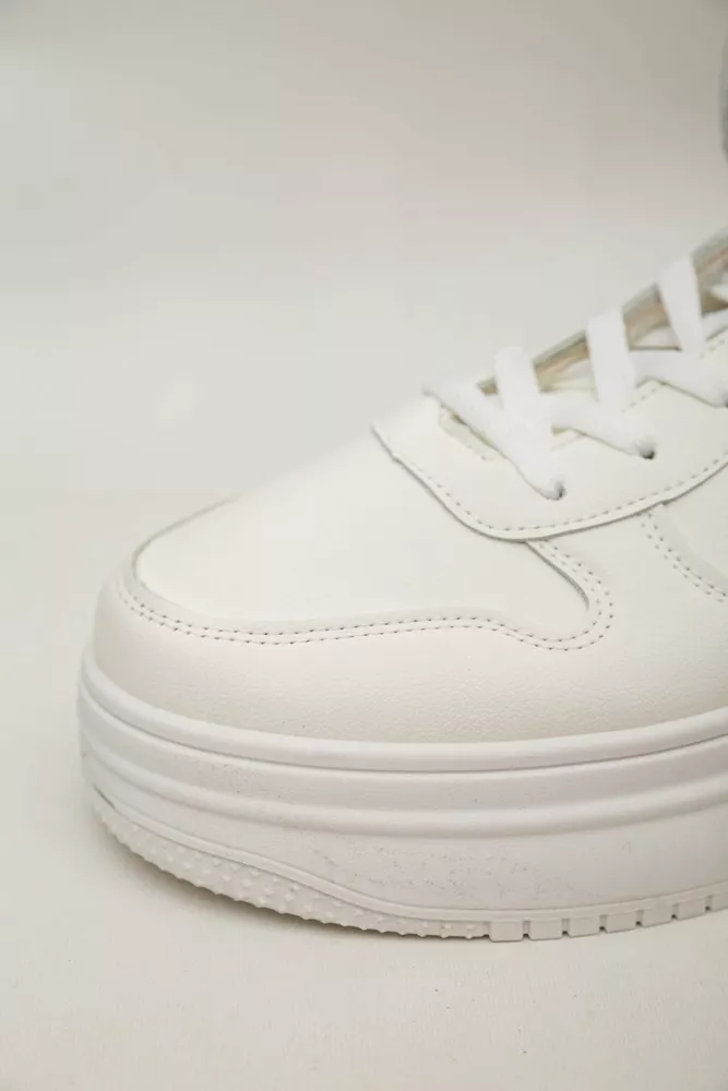 Купить Кроссовки женские зимние на меху  -уценка, цвет белый, 248RAM01-U-7 - Фото №8