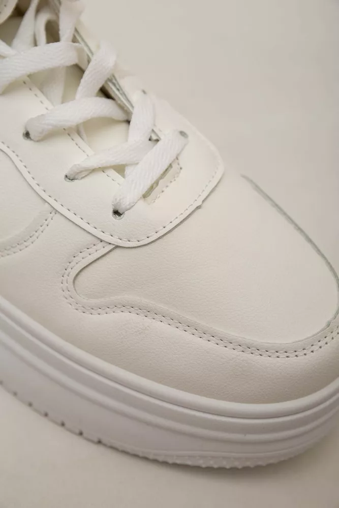 Купить Кроссовки женские зимние на меху  -уценка, цвет белый, 248RAM01-U-7 - Фото №9