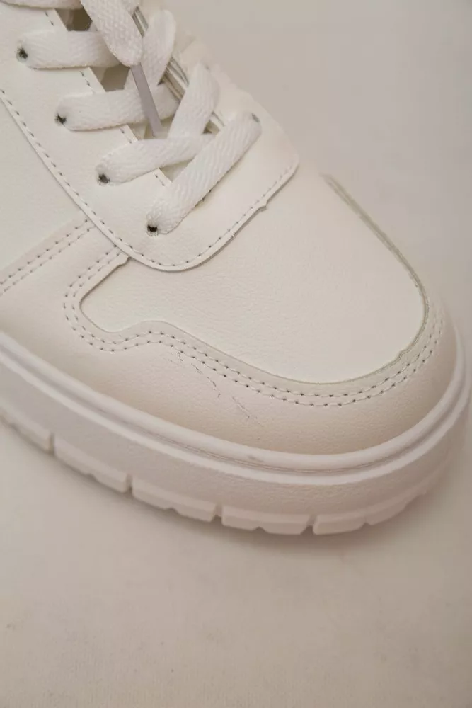 Купить Кроссовки женские зимние на меху  -уценка, цвет белый, 248RMB07-U-3 - Фото №7
