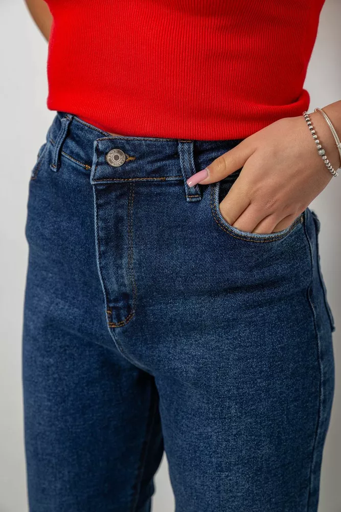 Купить Джинсы женские прямые, цвет синий, 244R718S5399 - Фото №5