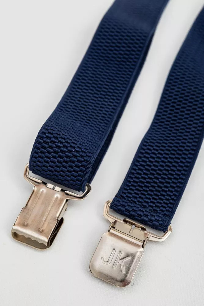 Купити Підтяжки чоловічі 196R40Y14, колір синій, 196R40Y14-1 - Фото №3