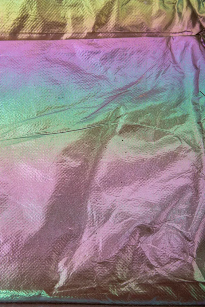 Купить Куртка женская демисезонная плащевка  -уценка, цвет бежево-сиреневый, 243R2022-U-9 - Фото №7