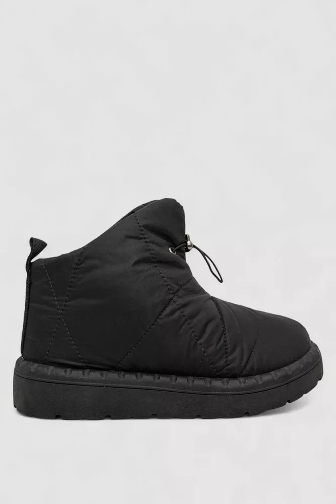 Купить Дутики женские зимние на меху, цвет черный, 248RFM400 - Фото №1