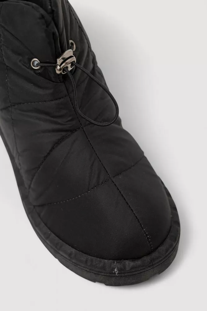 Купить Дутики женские зимние на меху, цвет черный, 248RFM400 - Фото №2