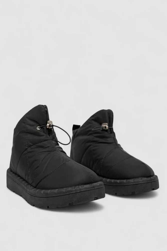 Купить Дутики женские зимние на меху, цвет черный, 248RFM400 - Фото №3