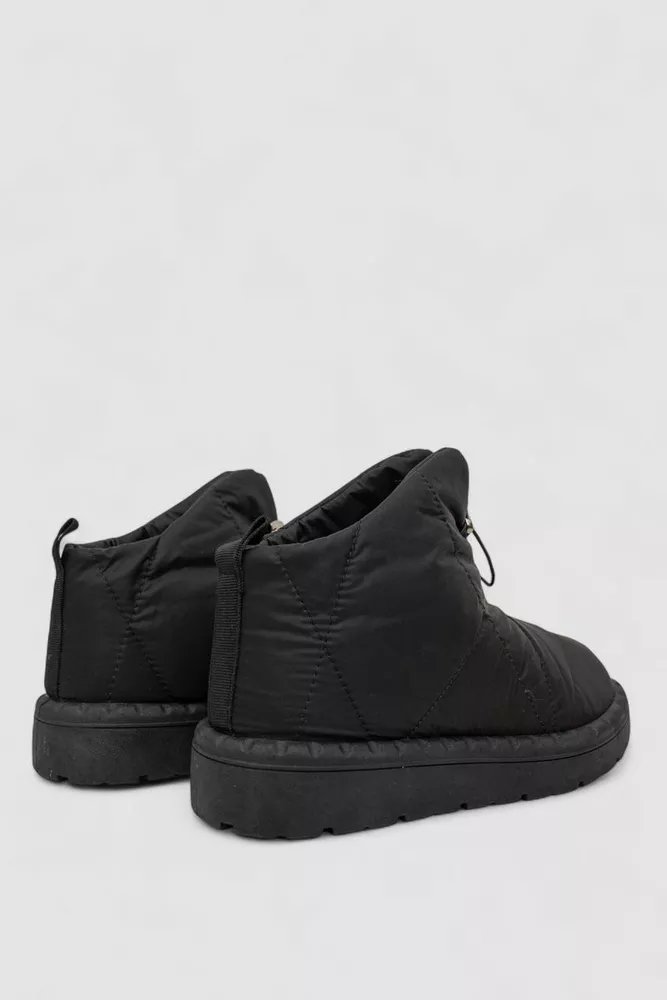 Купить Дутики женские зимние на меху, цвет черный, 248RFM400 - Фото №4