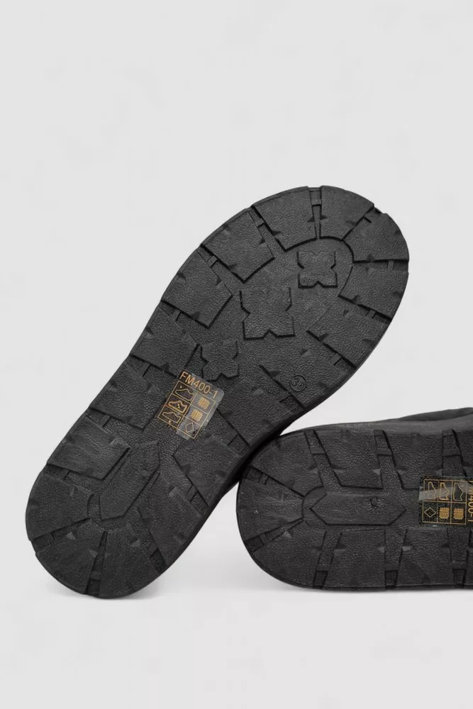 Купить Дутики женские зимние на меху, цвет черный, 248RFM400 - Фото №5