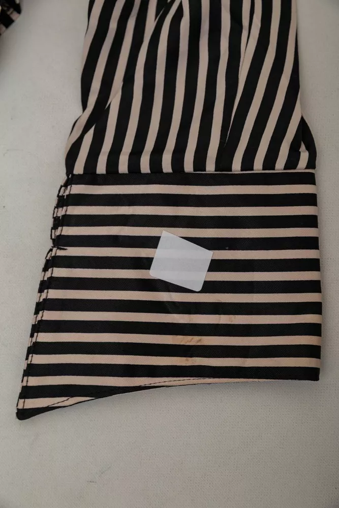 Купить Рубашка классическая в полоску  -уценка, цвет черно-белый, 230R64-3-U-25 - Фото №6