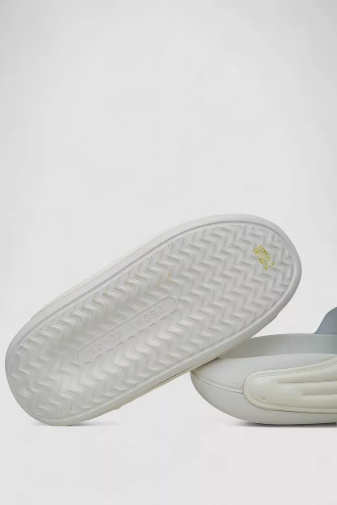Купити Шльопанці чоловічі, колір білий, 248RNT02-1 - Фото №5