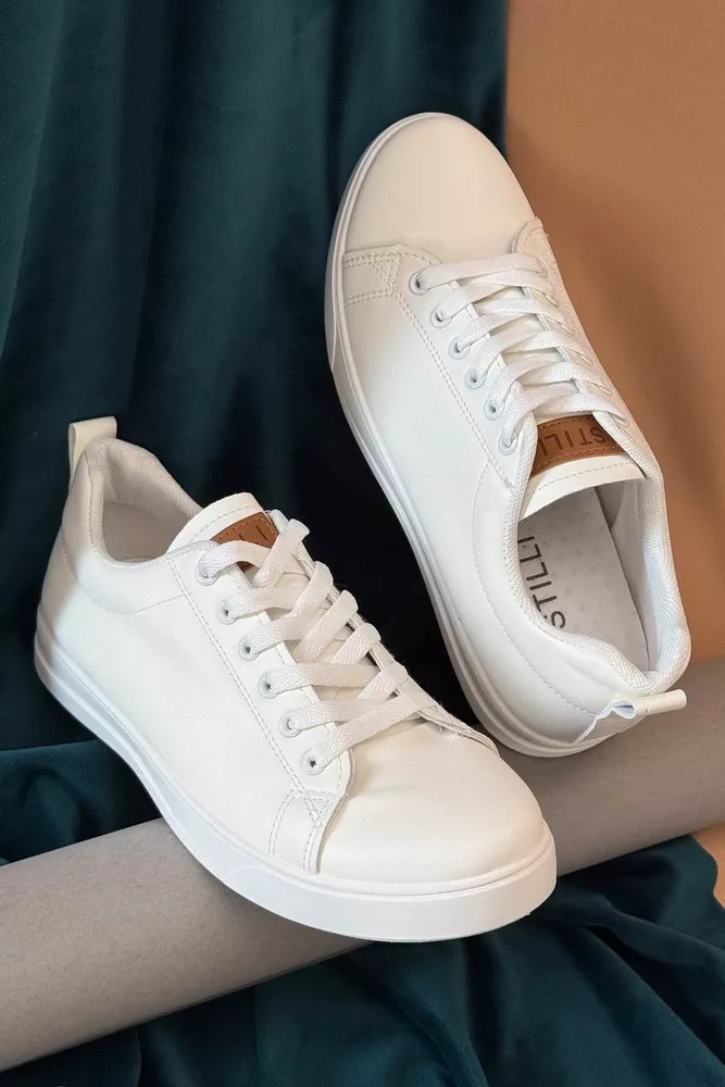 Купить Кеды мужские, цвет белый, 248RR203 - Фото №3