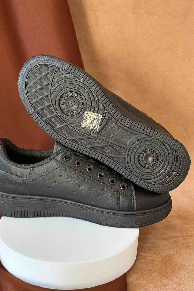 Купить Кеды женские, цвет черный, 248RR92 оптом - Фото №5