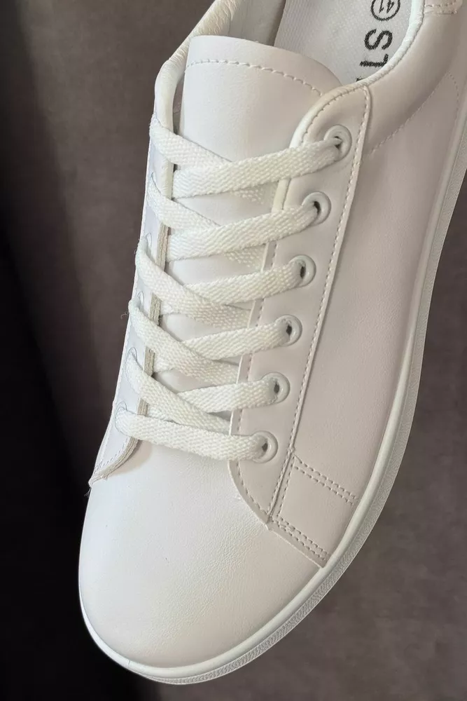 Купити Кеди чоловічі, колір білий, 248RR215 оптом - Фото №2