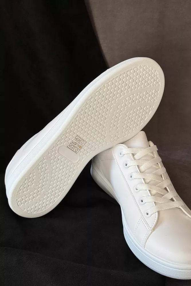 Купити Кеди чоловічі, колір білий, 248RR215 оптом - Фото №5