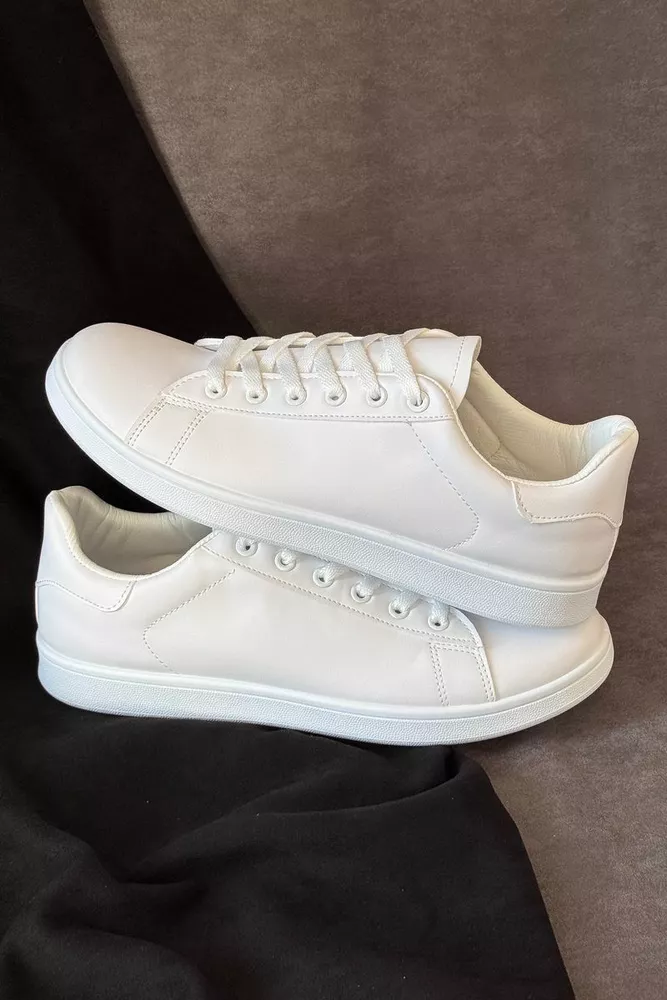 Купити Кеди чоловічі, колір білий, 248RR215 оптом - Фото №1