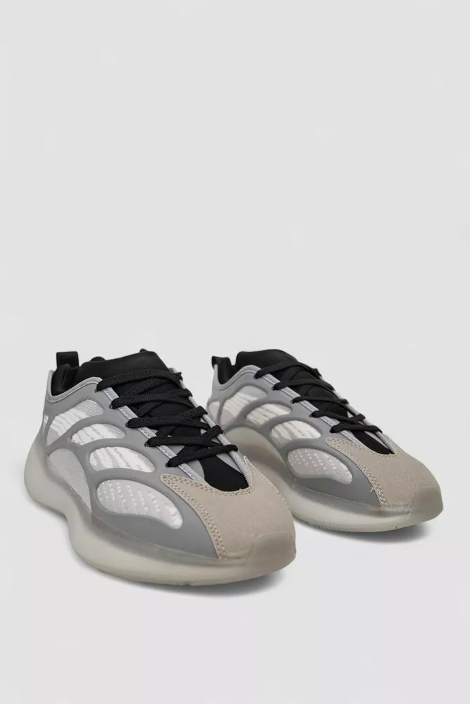 Купити Кросівки чоловічі, колір сірий, 248RCX1310 - Фото №3