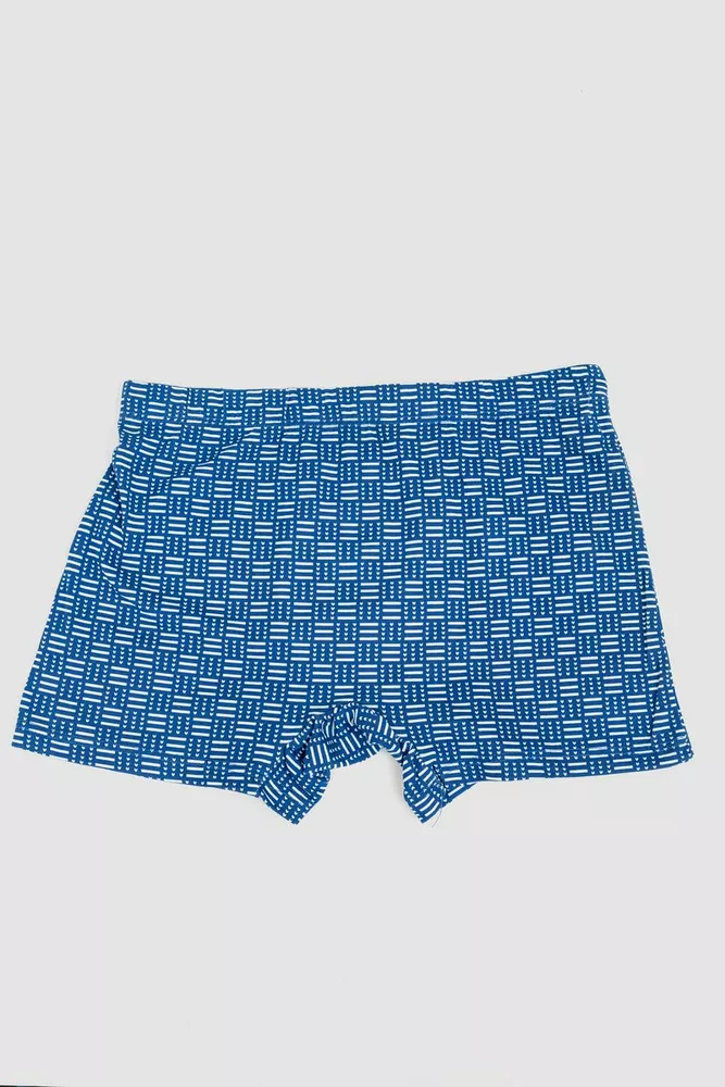 Купити Боксерки чоловічі, колір синій, 131R7810 - Фото №3