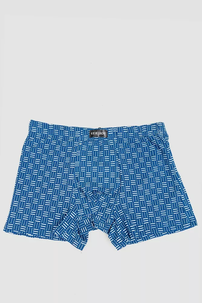 Купити Боксерки чоловічі, колір синій, 131R7810 - Фото №1
