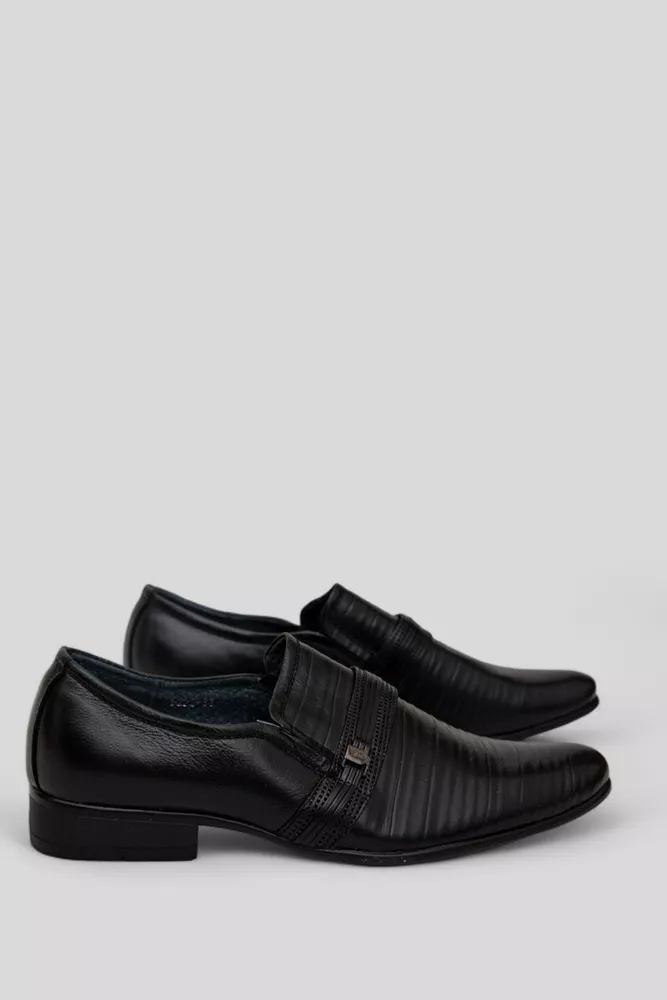Купити Туфлі дитячі класичні, колір чорний, 244RB222 - Фото №3