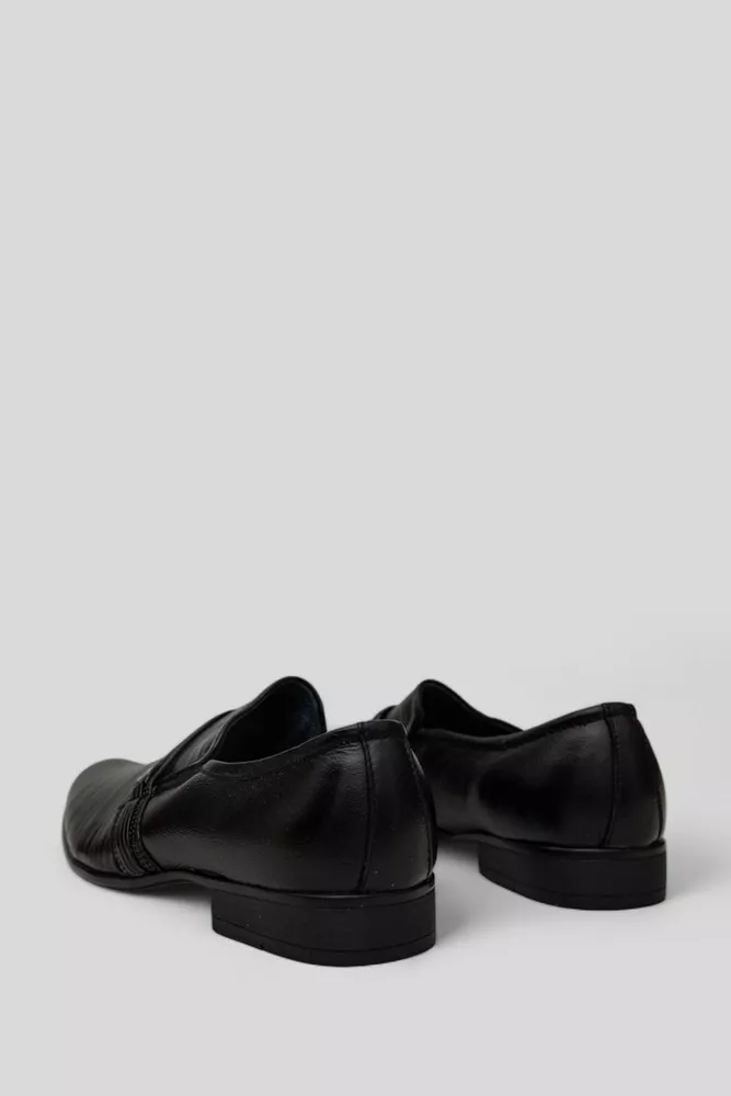 Купити Туфлі дитячі класичні, колір чорний, 244RB222 - Фото №4