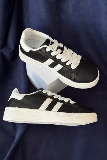 Кеди жіночі, колір чорно-білий, 248RJH100-19