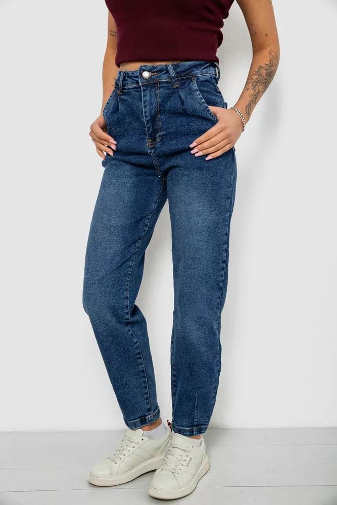 Купить Джинсы женские Balon, цвет синий, 244R00837 - Фото №3