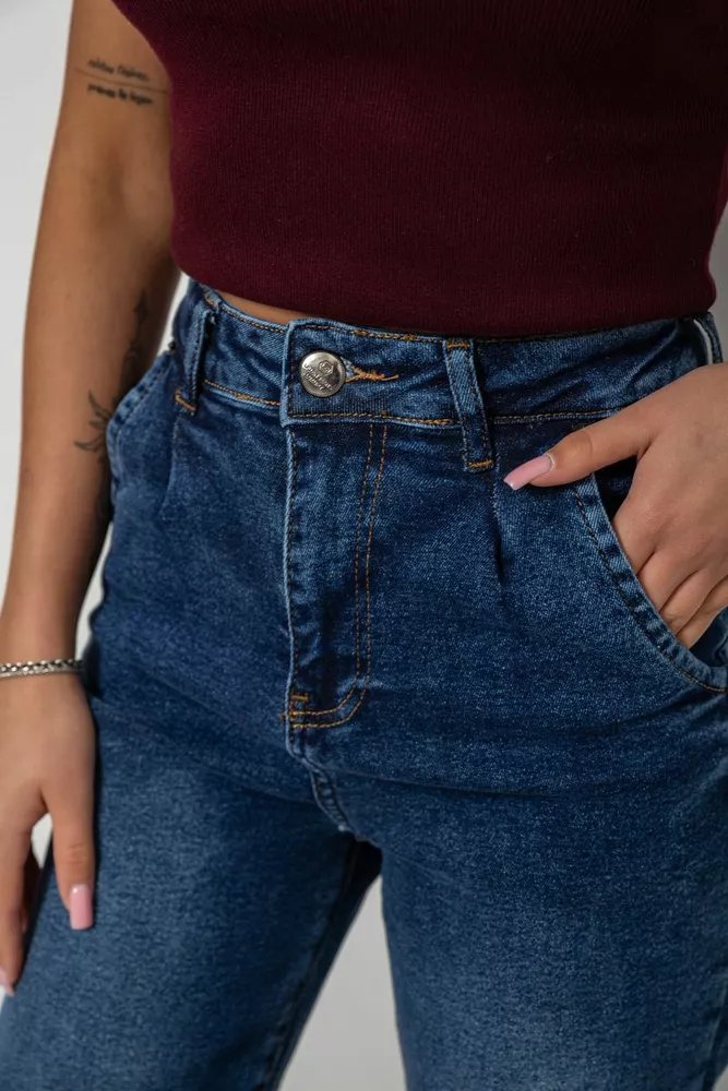 Купить Джинсы женские Balon, цвет синий, 244R00837 - Фото №5