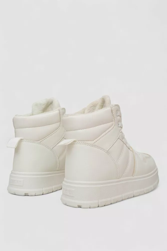 Купить Кроссовки женские зимние  -уценка, цвет белый, 248RBL2-U-1 - Фото №4