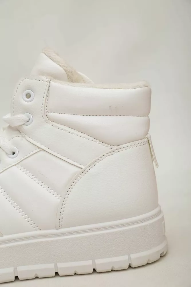 Купить Кроссовки женские зимние  -уценка, цвет белый, 248RBL2-U-1 - Фото №7