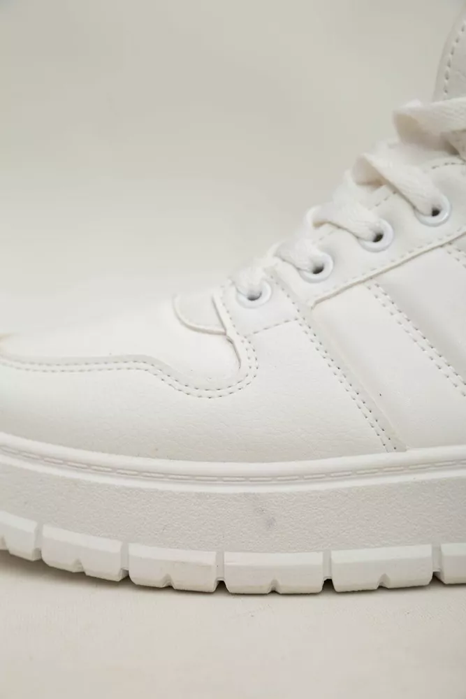 Купить Кроссовки женские зимние  -уценка, цвет белый, 248RBL2-U-1 - Фото №8