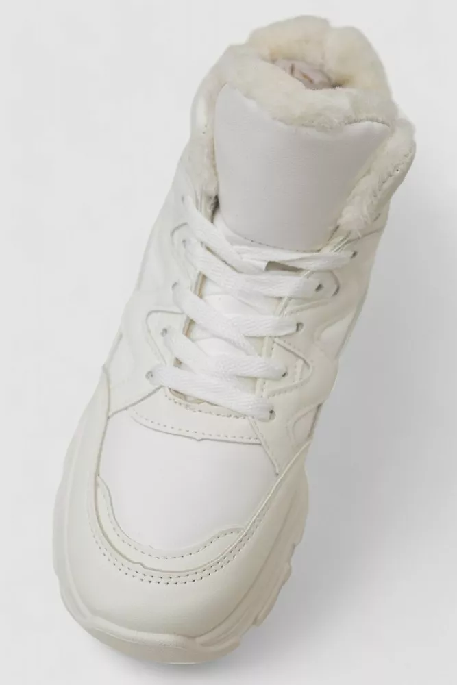 Купити Кросівки жіночі зимові на хутрі  -уцінка, колір білий, 248RDM01-U-2 - Фото №2